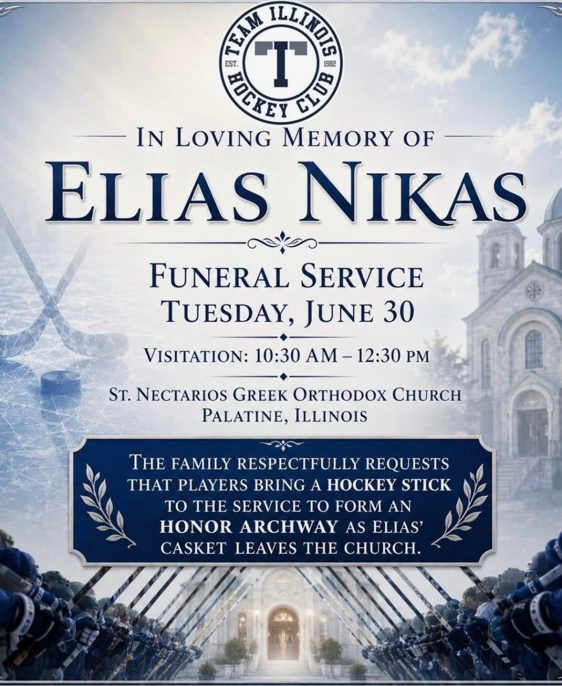 Elias Nikas Drowning Accident